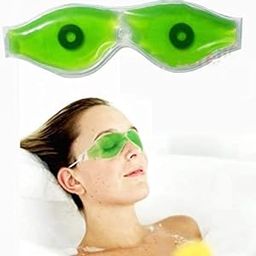 Quebers 3pcs Aloe Vera Cool Gel Eye Mask Summer Ice Cooling Sleeping Mask for Eye Patches Remove Dark Circles Fatigue Cool Eyes Patch Pads Eye Care (2)-image-63