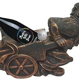 Winsome Collection Wine Bottle Holder Stand Rack Statue Showpiece Stylish Human Figurine for Home Hotel Room Restaurant Bar Decor Multicolor Polyresin Pack of 1-image-45