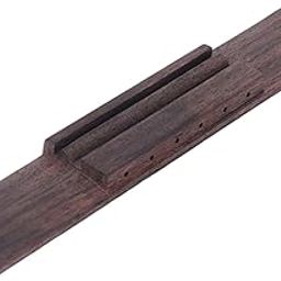 Wooden Saddle Nut Guitar Bridge Stable Sturdy for Accessories Upgrade Parts Style E| Guitars & Basses | Parts & Accessories | Guitar Parts | Bridges-image-87