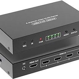 HD Multi-Viewer 4 Channel Screen Switch HD 1080P 60fps USB3.0 Video Capture Card Game Recording Box PC Live Streaming-15