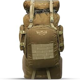 Army Rucksack Bags for Travelling Hiking, Extra Spacious, One in two, detachabale small backpack-image-38