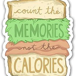 GLADTOGIFT Fridge Magnet for Kitchen – ‘Count The Calories’ Funny Foodie Magnet | Decorative Fridge Magnets for Home, Kitchen, Office | Cute & Quirky Fridge Accessories for Men, Women, Gifts-image-72