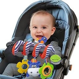 PLAY with ME Kid Baby Crib Cot Pram Hanging Rattles Spiral Stroller and Car Seat Toy by New-2