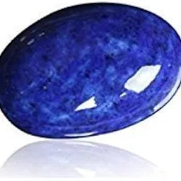 anuj sales Lapis Lazuli Natural Lapiz Stone 4.25 Ratti Original Lab Certified Blue Lapis Unheated Untreated Precious Stone-picture-42