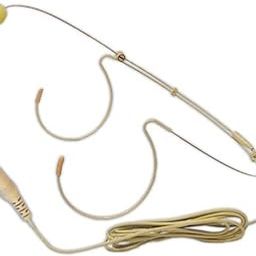 Professional Stage Performance Original White Headband Headset Wired Headworn Microphone Voice Mic-7
