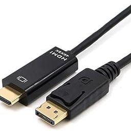 Piplus Pi 4K x 2K, 4D, Display Port Male to H D M I Male/DP to HDMI/DP 2 HDMI Cable (White) Converter - Adapter for PCs to HDTV, Monitor, Projector with HDMI Port-image-24