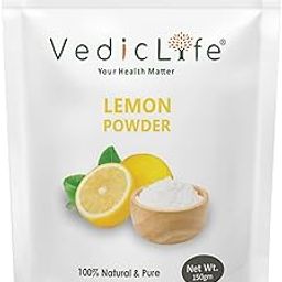 VEDICLIFE Lemon Powder for Food| Juice| Lemonade| Skin,Organically Growing, No Artificial Colour, No preservatives 250gm-image-25
