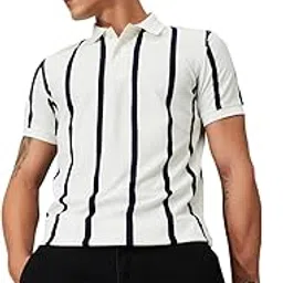 max Men's Striped Regular Fit T-Shirt-picture-37