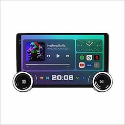 MEGAAUDIO X36 10.36 inch Diamond 2K Player |Android 13 TS18 Processor|Car Stereo|Android Auto|Touch Screen 2560x1440p |4+64GB|WiFi||GPS|GoogleMap|BT|8 Core|DSP Band|360° Ready|4G||Dual Rotary Knob-21