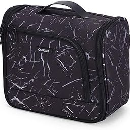 The Prepp Kit|Unisex Polyester Toiletry Bag with Hook|Large Capacity of 6 Liters|Travel Essentials,Travel Organizer,Travel Pouch,Organizer Kit for Toiletries for Men & Women (Black)-image-47