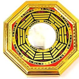The Spiritual Living Pakua Mirror for Main Door || Shubharambh Pakua Convex Mirror || Pakua Mirror for Vastu Remedy || Feng Shui Pakua || Protection || Home Decor || Home & Office || 5 Inch-image-20
