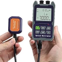 Rechargeable Optical Power Meter with 5mW VFL | -50~+26dBm Range | 800–1700nm Wavelength | USB Charging | LCD Display | Visual Fault Locator | FTTH Fiber Tester-image-40
