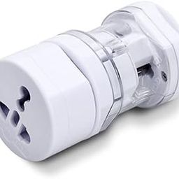 International Travel Adapter | Universal Travel Adapter, International Multipurpose Travel Adapter All in One US, AUS, UK, EU, NZ, Europe, North/South America & 150+ Countries White-34