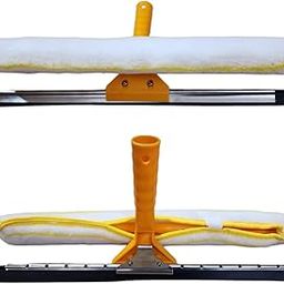 Appropriate 2-in-1 Solar Panel Cleaning Brush Head Microfiber & Rubber Wiper Tool for Solar Panels, Glass, and Windows-image-90