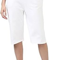 Combed Cotton Capri Pants, Mid-Rise, Drawstring Waist, Two Pockets-image-21