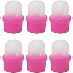 MYADDICTION 10x Plastic Nail Art Polish Remover Clips Soak Off Caps UV Gel Wrap Cleaner-image-6