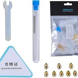 3 idea Imagine Create Print Creality Nozzles & Nozzle Cleaners Package for Ender-3 Series/Ender-5 Series/CR-10/Ender-6/CR-6 Series-3