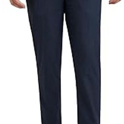 Men's Slim Fit Mid Rise Solid Pattern Polyester Viscose Blend Flat Front Trouser-picture-17