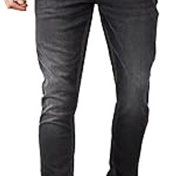 Men Slim Fit Low Rise Cotton Casual Jeans-image-48