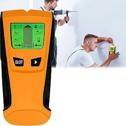 WISKA Stud Finder Wall Scanner Tool with Intelligent Microprocessor Chip, HD LCD Display, Detects Center and Edge of Wood, Metal Studs, AC Live Wire, Pipe Detector-21