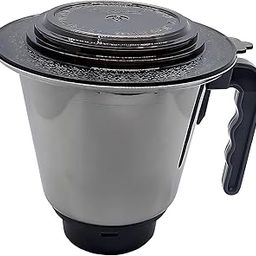 SUMEET Dry Jar for "Traditional Domestic" Mixer Grinders (with Rubber Coupler) (Steel, 1 Liter)-image-79
