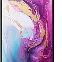 NDCOM for Moto E13 Back Cover - Premium Moto E 13 Back Cover with Enhanced Grip and Precise Cutouts - Compatible with Moto E13 Marble White Pink Printed Metal Case-picture-25