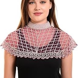 Women's Net Poncho for Girls and Ladies Fully Embroidery with Beads-image-23
