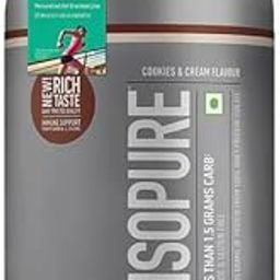 Whey Protein Isolate Powder with Vitamins for Immune Support & Biotine 2 Kg Cookies Cream-image-52