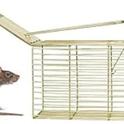 Rat Trap Cage Rodent/Mouse Trap Large cage, Iron Catcher, Extra Large Jumbo Ultimate Rat Catcher Cage, 30 x 15 x 15 cm-5