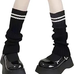 Leg Warmers for Women Winter - Ribbed Knitted Warm Stockings for Women Winter, Leg Warmers for Women and Girls, Stylish and Comfortable for Cold Weather, Party, or Everyday Wear-image-29