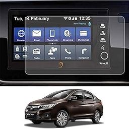 Armour Guards 9H Unbreakable MATTE FINISH Screen Protector Compatible With HONDA CITY I-Vtec Cvt Zx (2014-2020) CAR Touch Screen Infotainment System (7 inch)-image-47