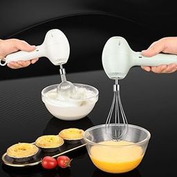 LANCEMATES Powerful Hand Mixer for Baking & Cooking âLightweight, Easy-to-Use Electric Mixer with Variable Speed Settings-image-5
