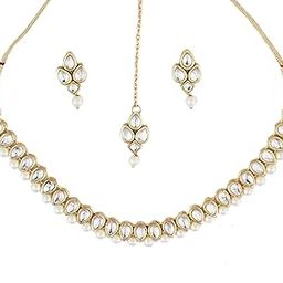 Traditional Kundan Jewellery Set for Women-44