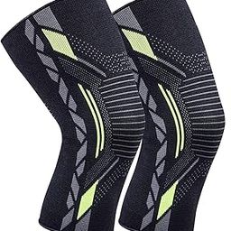 AHKIS Orthodepic Knee Caps For Women & Men Gym Knee Support For Men Knee Brace For Knee Pain Releif Products Knee Pad For Squats Workout Knee Support For Women Knee Sleeves - Black-image-68