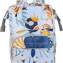 FunBlast Mother Bag, Baby Diaper Bags for Mom for Travel, Multi-Function Diaper Bag Backpack Large Capacity Diaper Bag, Travel Mommy Diaper Bag with Multiple Pockets for Baby-93
