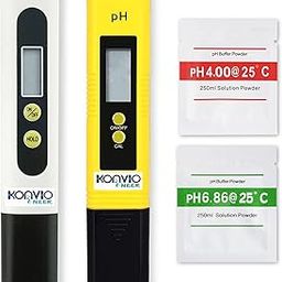 Konvio Neer Total Dissolved Solids Meter and Digital pH Meter for Water Testing, for Multi-Purpose Usage, with Buffer Solution (Pack of 2)-8