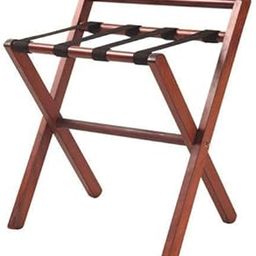 Wooden Luggage Rack with Shelf for Shoes, Accessories, Strong Bearing Sturdy Storage Free Space Wood Suitcase Rack Sheesham Wood Luggage Stand for Bedroom Hotel Guest Room with Solid Leg Quality A10-image-94