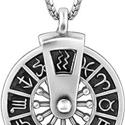 925 Silver Oxidised Silver Zodiac Spin Pendant | Gifts for Girlfriend, Gifts for Women and Girls |With Certificate of Authenticity and 925 Stamp | 6 Month Warranty*-image-67