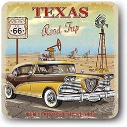 Souvenir Texas Road Trip Fridge Magnet for Kitchen 9 x 9 cm, Best Fridge Magnet, Magnet for Fridge Door, Souvenir Fridge Magnets-image-105
