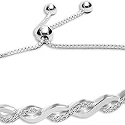 925 Sterling Silver Bolo Bracelet Jewelry | BIS Hallmarked Lightweight Sliding Chain Link Adjustable Bolo Bracelets for Women-10