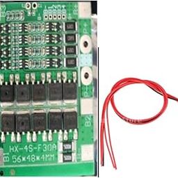 4S 14.8V 30A BMS PCB Protection Board w/Balance for 18650 Lithium Battery-0