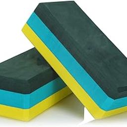 Eco Shopee SHOPPING SIMPLIFIED Friendly Yellow Pro Yoga Block + Green TPE Block | Perfect for Stability & Support-image-11