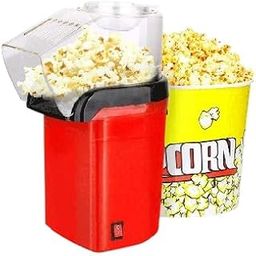 Compact Mini Popcorn Maker with Removable Tray – Red & Yellow, Easy-to-Clean Popcorn Machine for Home Use-68