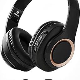Wireless Headphones Bluetooth 5.3 Over-Ear Bluetooth Headphones / Low Latency / Sealed Noise Leakage Resistant / Built-in Mic / Lightweight Comfortable to Wear/Foldable/40mm HD Driver Unit/Up to 46-15