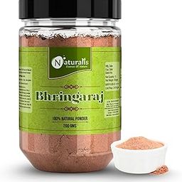 Naturalis Bhringraj Powder for Hair | Bhringraj Leaves Fresh Powder | Hair Care & Scalp Nourishment | Adds Shines &Nourishes | All Hair Types | 200gm-image-62