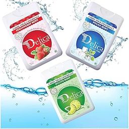 Qelica Delica Instant Mouth Freshner Spray Pocket Friendly Breath Of Fresh Air With Strawberry , Polar Mint & Mojito Mint - 15g Each (Pack of 3)-image-18