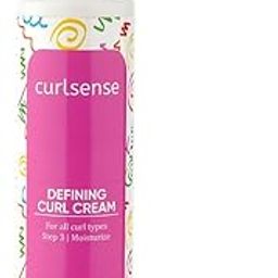 Curlsense Defining Curl Cream – Frizz Control & Curl Definition for Curly, Wavy & Coily Hair – 250ml-image-3