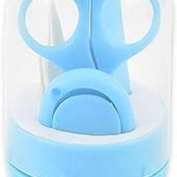 SYGA Baby, Infant and Toddler Grooming Kit with Scissors - Unique Baby Shower Gift for Girls and Boys (Blue)-image-19