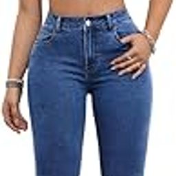 kotty Womens Solid Quick DryBunting Blue Stylish Jeans(Blue,XL)-KTTLADIESJEANS3007XL-picture-38