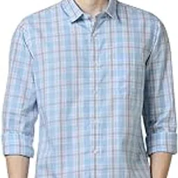 peter england Men's Slim Fit Shirt-picture-40